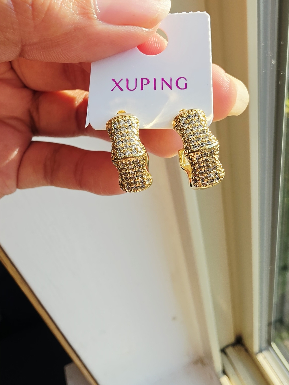 Argollas Para Dama Oro Laminado 14k